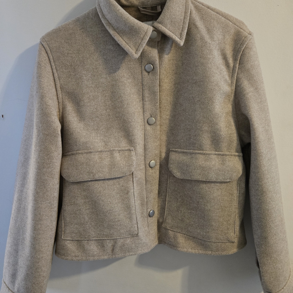 H&M Beige Utility Jacket